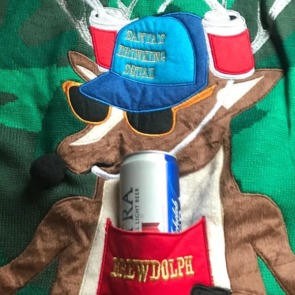 New Brewdolf Ugly Christmas Sweater - Picture 4 of 6